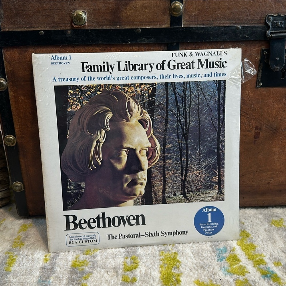 Funk & Wagnalls Beethoven Vinyl Record Album